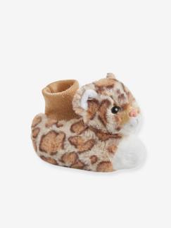 Chaussures-Chaussons bébé garçon esprit peluche