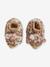 Chaussons bébé garçon esprit peluche Beige imprimé léopard 4 - vertbaudet enfant 