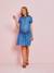 Robe chemise de grossesse Bleu clair 5 - vertbaudet enfant 