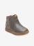 Boots zippées cuir bébé fille Alouest Babybotte® Gris 1 - vertbaudet enfant 