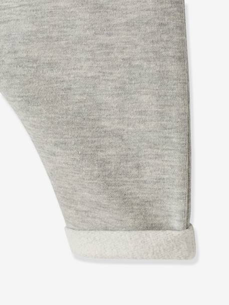 Pantalon naissance en molleton encre+gris chiné 6 - vertbaudet enfant 