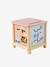 Grand cube d'activités en bois FSC® Beige LOVELY FARM+Les amis de la forêt+rose+Tanzanie 25 - vertbaudet enfant 