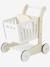 Grand chariot de course porte-poupée en bois FSC® blanc 3 - vertbaudet enfant 