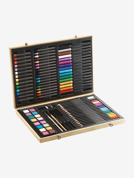 Grande boîte de couleurs DJECO multicolore 1 - vertbaudet enfant 