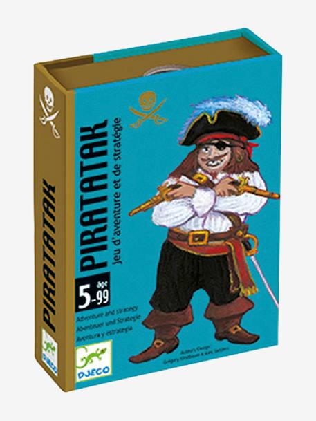 Jeu de cartes Piratak DJECO multicolore 1 - vertbaudet enfant 