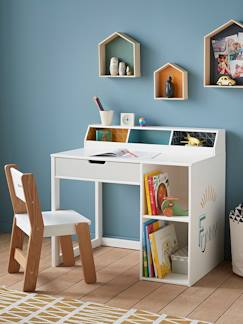 Set Bureau pour Enfant, Chaise Kids Bureau Etude Enfant, Bureau Enfant  Garcon Bureau Enfant Ensemble Table et Chaise pour Enfants, 0~45 ° réglable