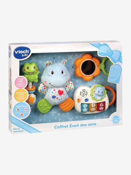 Coffret naissance Eveil des sens VTECH bleu+rose 4 - vertbaudet enfant 