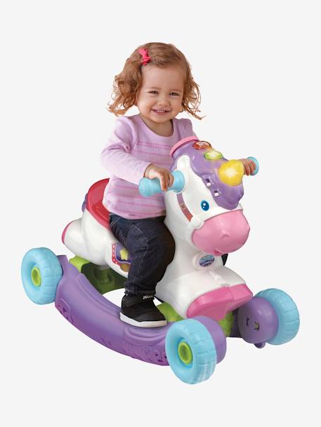 Cléo, ma licorne basculo VTECH ROSE MOYEN UNI AVEC DECOR 3 - vertbaudet enfant 