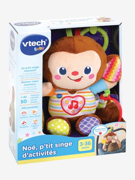 Noé, p'tit singe d'activités VTECH MULTICOLORE 4 - vertbaudet enfant 