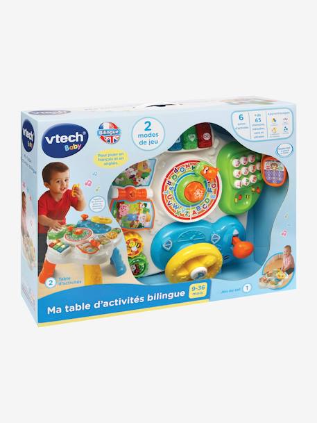 Ma table d'activités bilingue VTECH multicolore 4 - vertbaudet enfant 