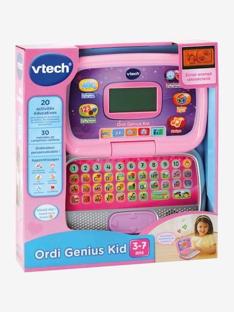 Ordi Genius Kid VTECH Noir+rose 6 - vertbaudet enfant 