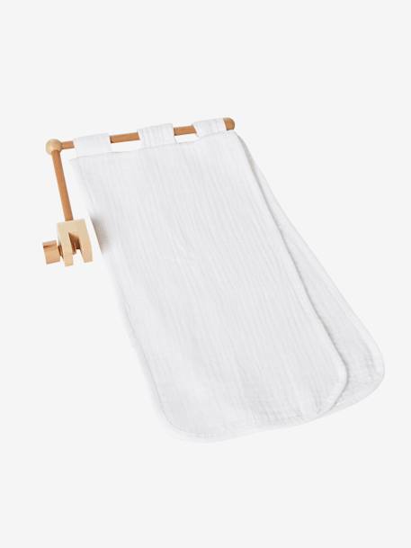 Ciel de lit pour lit poupon en bois FSC® blanc 6 - vertbaudet enfant 