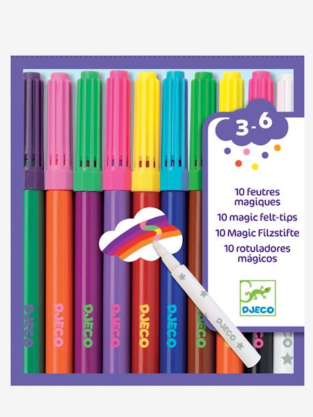 10 feutres magiques DJECO multicolore 1 - vertbaudet enfant 