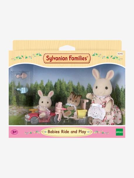 5040 - Tricycle et mini voiture SYLVANIAN FAMILIES beige 2 - vertbaudet enfant 