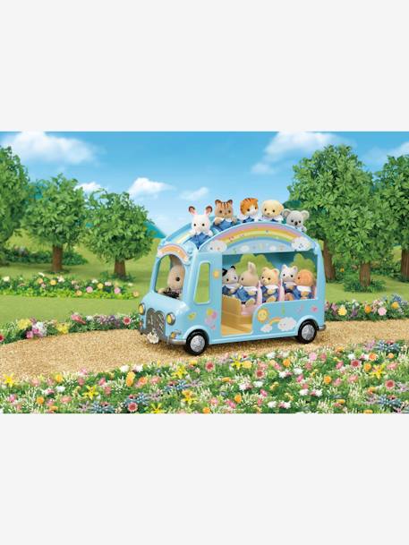 5317 - Le bus arc-en-ciel SYLVANIAN FAMILIES beige 9 - vertbaudet enfant 