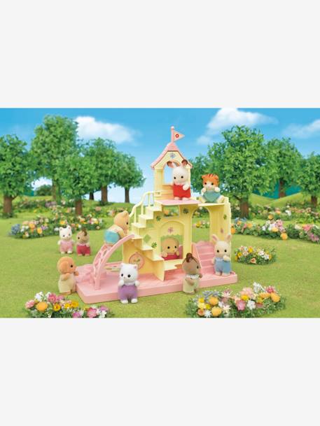 5319 - Le château et bébé lapin SYLVANIAN FAMILIES beige 7 - vertbaudet enfant 