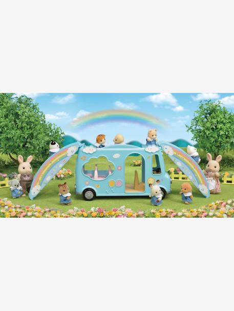 5317 - Le bus arc-en-ciel SYLVANIAN FAMILIES beige 10 - vertbaudet enfant 