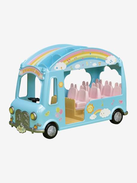 5317 - Le bus arc-en-ciel SYLVANIAN FAMILIES beige 4 - vertbaudet enfant 