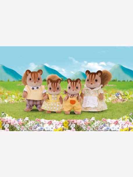 4172 - La famille Ecureuil Roux SYLVANIAN FAMILIES beige 4 - vertbaudet enfant 