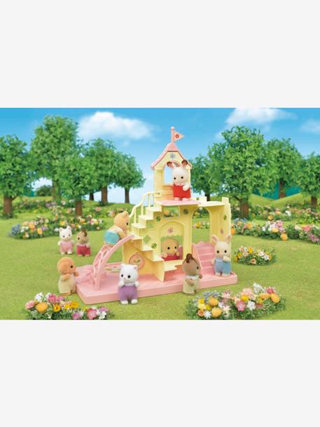 5319 - Le château et bébé lapin SYLVANIAN FAMILIES beige 8 - vertbaudet enfant 