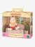 5013 - Papa Lapin Chocolat avec salon SYLVANIAN FAMILIES BEIGE 1 - vertbaudet enfant 