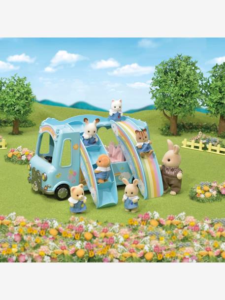 5317 - Le bus arc-en-ciel SYLVANIAN FAMILIES beige 11 - vertbaudet enfant 