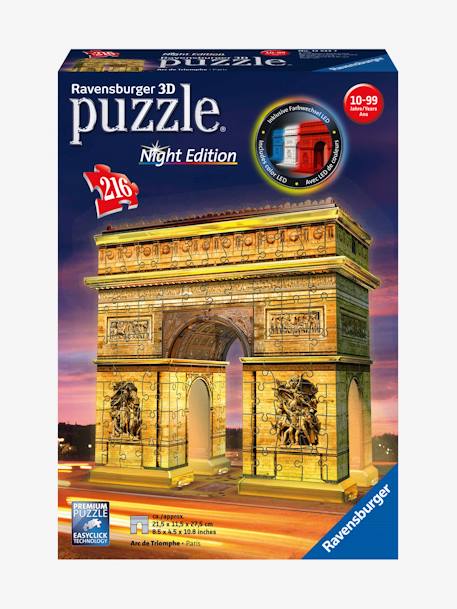 3D Arc de Triomphe illuminé - RAVENSBURGER BLEU 1 - vertbaudet enfant 