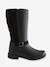 Bottes cavalières fille en cuir Noir 2 - vertbaudet enfant 