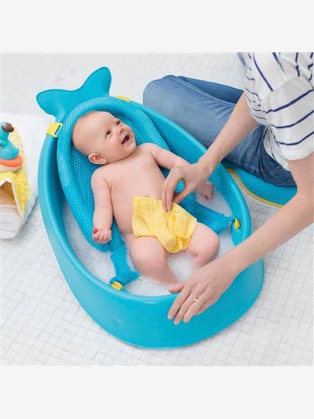 Baignoire évolutive Moby de SKIP HOP bleu+GRIS 9 - vertbaudet enfant 