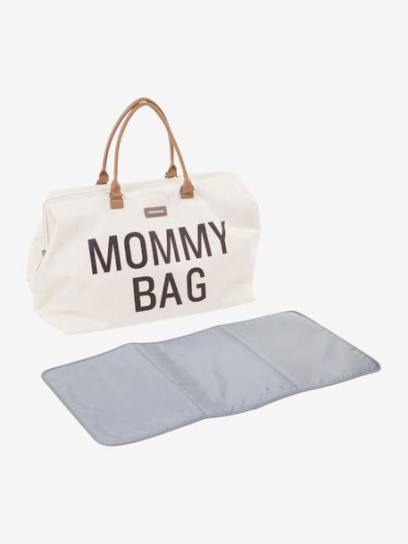 Sac à langer Mommy Bag large CHILDHOME blanc cassé+noir or 3 - vertbaudet enfant 