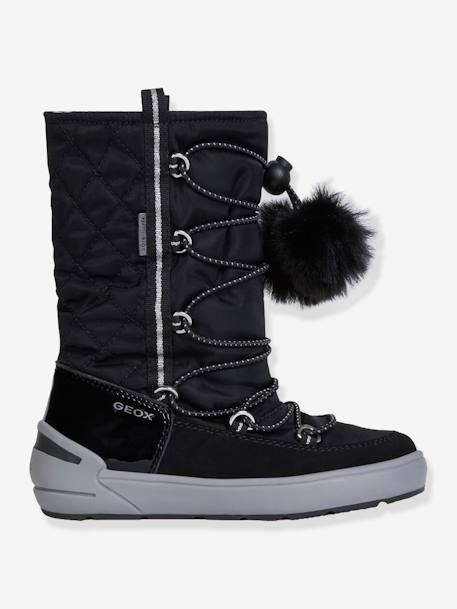 Bottes fille J Sleigh Girl B Abx GEOX® Noir 2 - vertbaudet enfant 