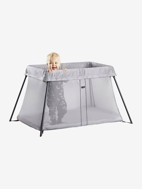 Lit parapluie Light BabyBjörn argent+noir+VERT FONCE 6 - vertbaudet enfant 