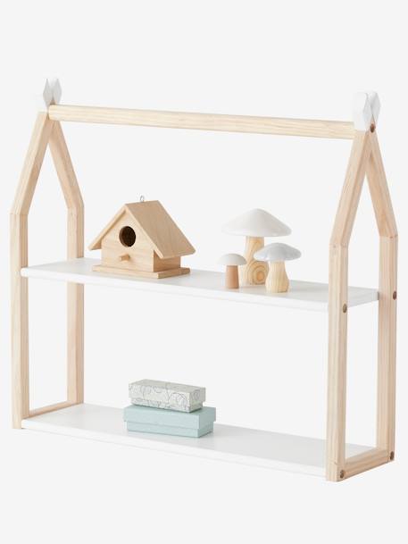 Etagère murale LIGNE COCONUT bois - blanc 1 - vertbaudet enfant 