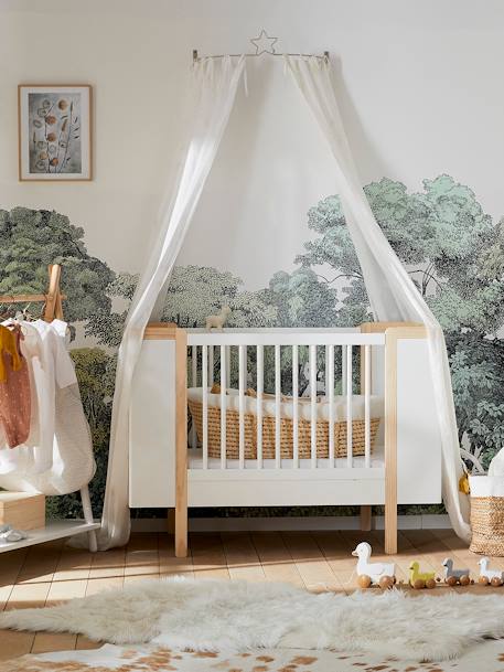 Lit bébé transformable LIGNE NOE blanc 3 - vertbaudet enfant 