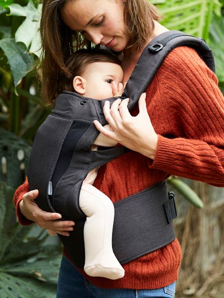 Porte-bébé physiologique vertbaudet gris anthracite 4 - vertbaudet enfant 