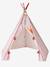 Tipi réversible Petite Sioux FSC® rose 5 - vertbaudet enfant 