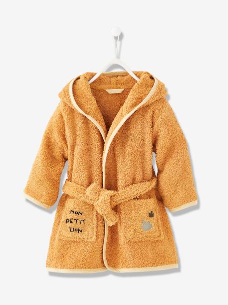 Peignoir bébé personnalisable Lion camel 5 - vertbaudet enfant 