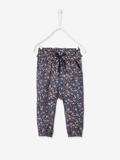 Bébé-Pantalon imprimé bébé taille élastiquée