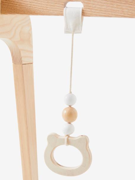 Portique d'éveil modulable en bois FSC® bois et blanc 4 - vertbaudet enfant 