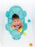 Tapis de bain et rangement 2 en 1 INFANTINO bleu 3 - vertbaudet enfant 