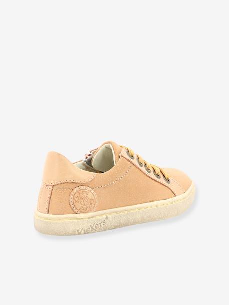 Baskets sneakers cuir fille Lykool KICKERS® rose 4 - vertbaudet enfant 