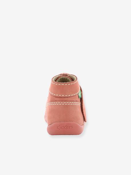 Bottines cuir bébé fille Bonbon KICKERS® 1ers pas rose clair 5 - vertbaudet enfant 