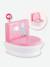 Toilettes interactives COROLLE rose/blanc 2 - vertbaudet enfant 
