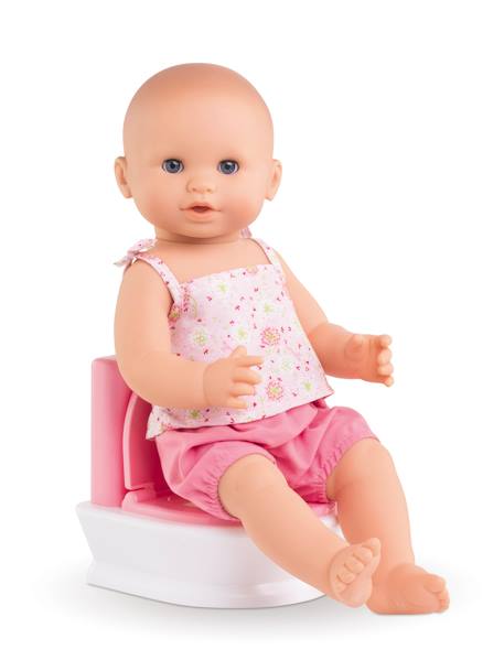 Toilettes interactives COROLLE rose/blanc 6 - vertbaudet enfant 