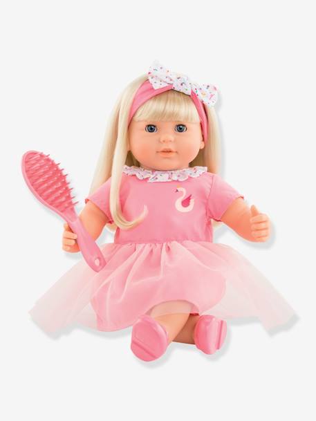 Poupée Bébé Adèle 36 cm COROLLE rose+rose bonbon 2 - vertbaudet enfant 