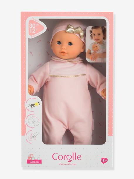 Poupée Bébé Câlin Manon COROLLE rose 7 - vertbaudet enfant 