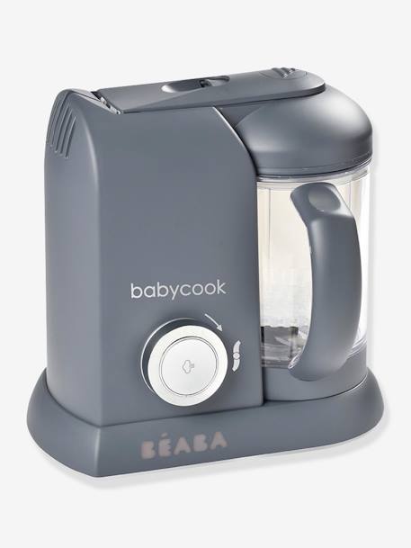 Robot 4 en 1 BEABA Babycook solo blanc/gris argent+dark grey 10 - vertbaudet enfant 