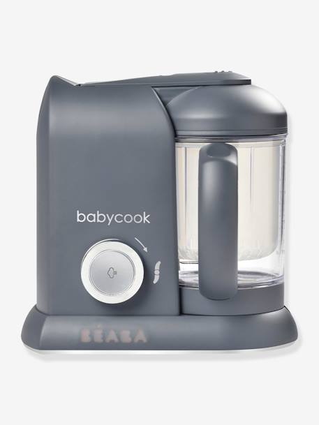 Robot 4 en 1 BEABA Babycook solo blanc/gris argent+dark grey 9 - vertbaudet enfant 