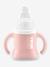 Tasse d'apprentissage BEABA 'Evoluclip' 3 en 1 airy green+old pink 2 - vertbaudet enfant 