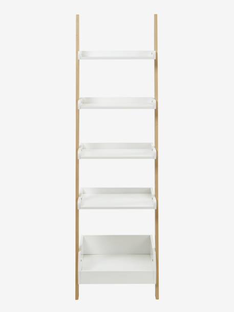 Etagère échelle LIGNE ARCHITEKT blanc/bois 2 - vertbaudet enfant 